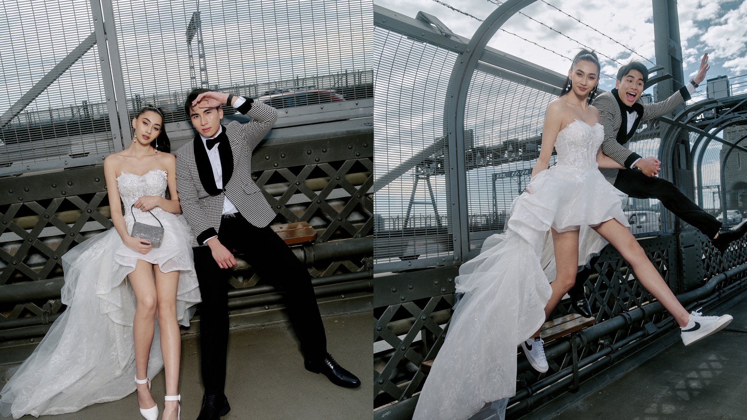 Aristyle editorial Sydney Harbour Bridge wedding hero