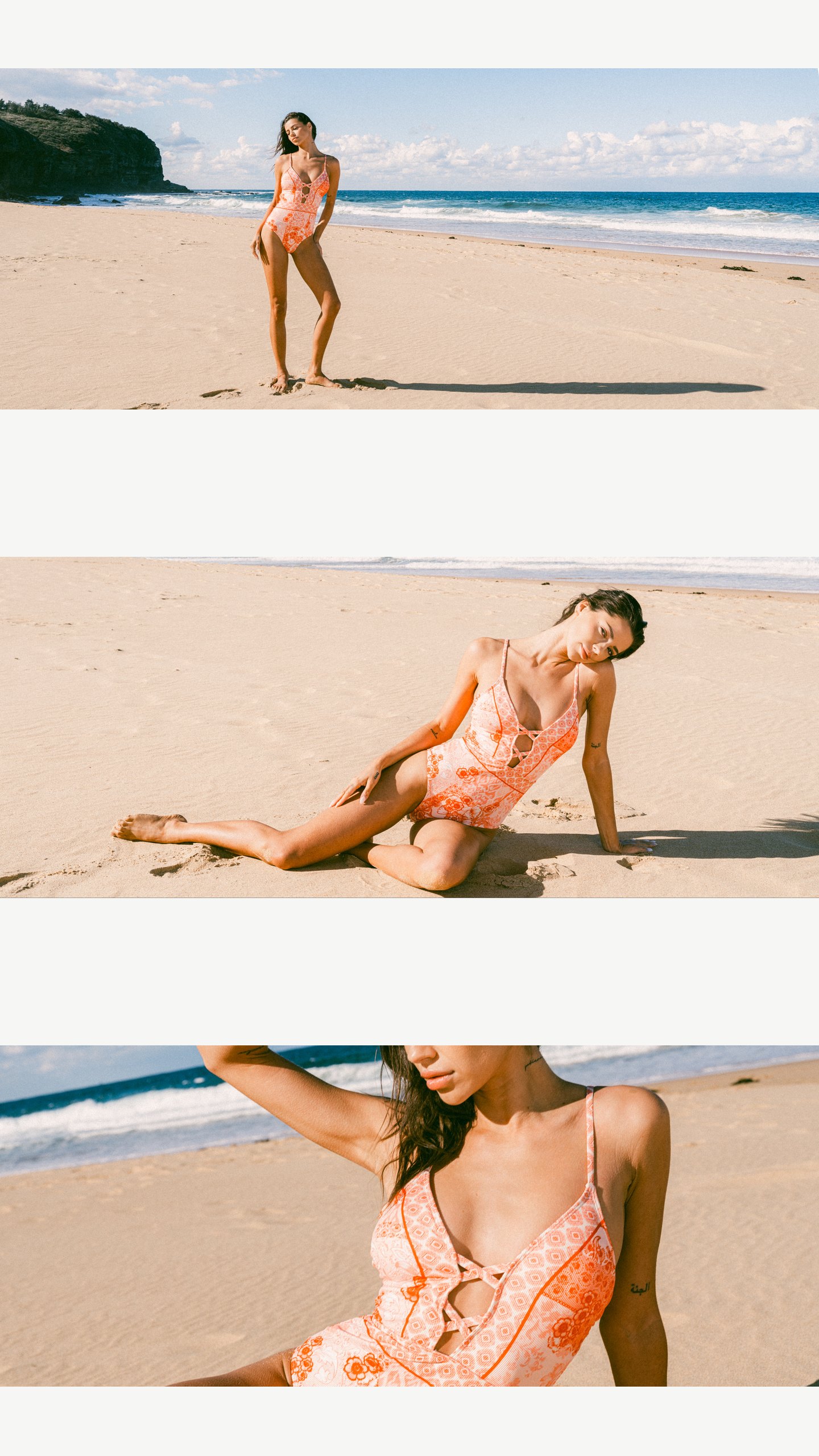 Cupshe Vacation fashion campaign mobile 7
