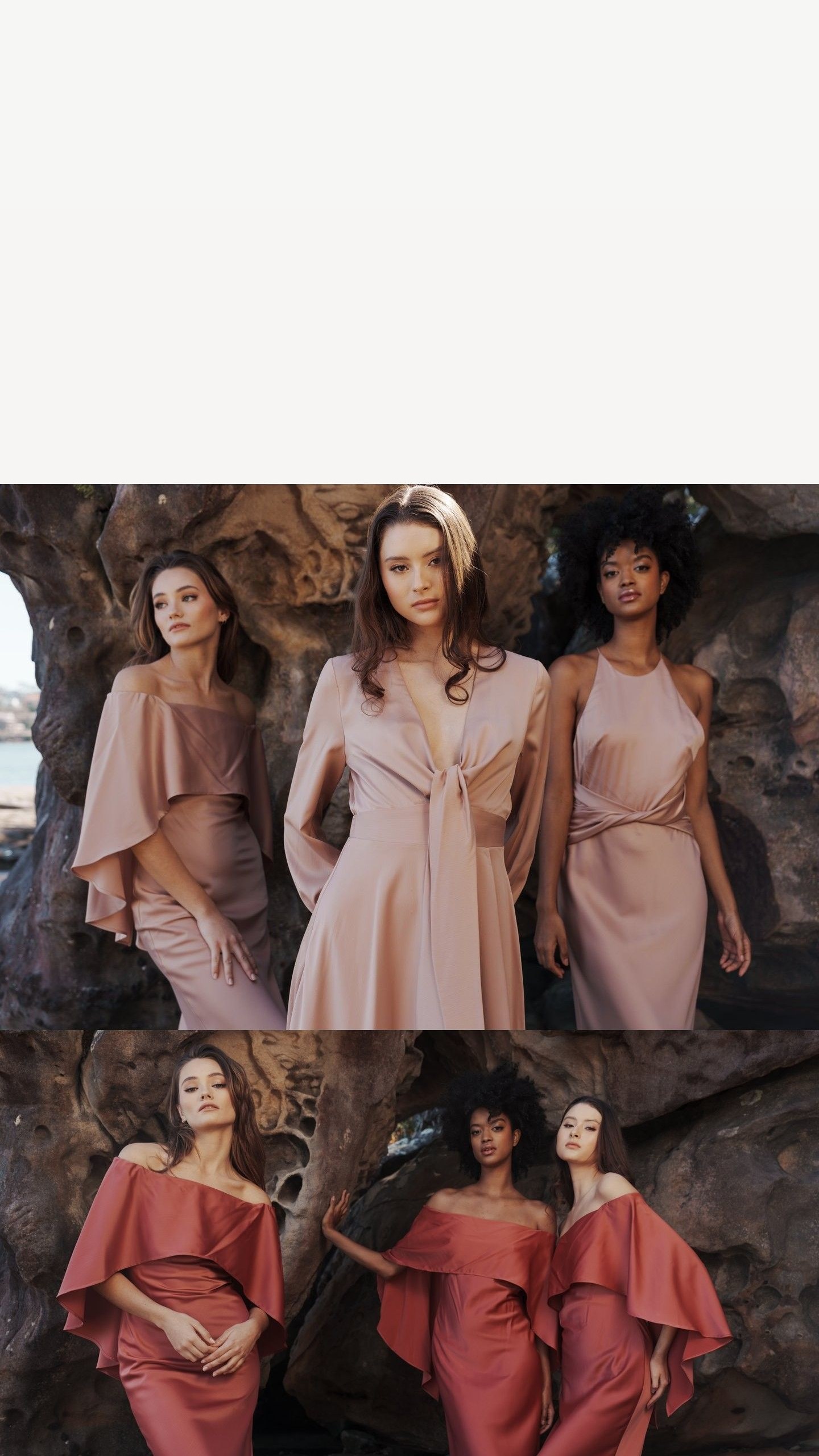 Pasduchas Bridesmaid fashion campaign mobile 1